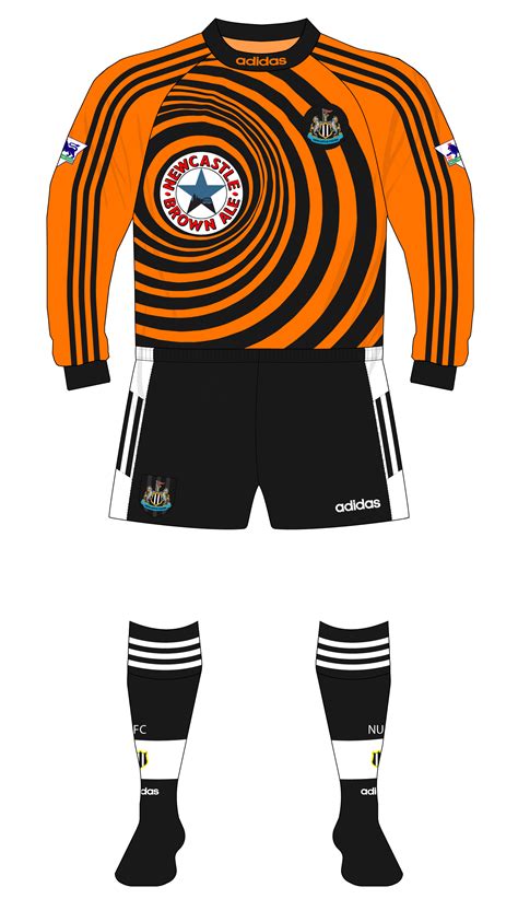 Newcastle-United-1997-1998-adidas-orange-goalkeeper-spiral-Hislop-01 ...