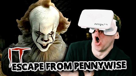 IT: ESCAPE FROM PENNYWISE VR (iPhone Virtual Reality Gameplay) - YouTube