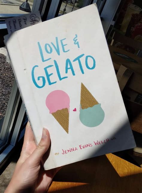 love and gelato | Love and gelato, Book aesthetic, Gelato