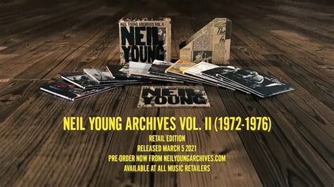 Neil Young Archives II - Volume 2 Of The Definitive Chronological ...