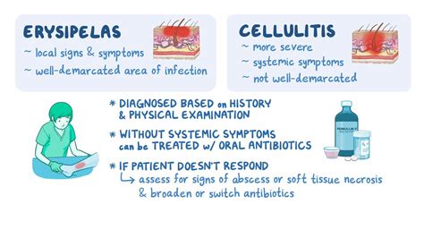 Cellulitis and erysipelas: Clinical sciences - Osmosis Video Library