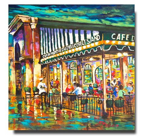 Café Du Monde Art Print New Orleans French Quarter Art - Etsy