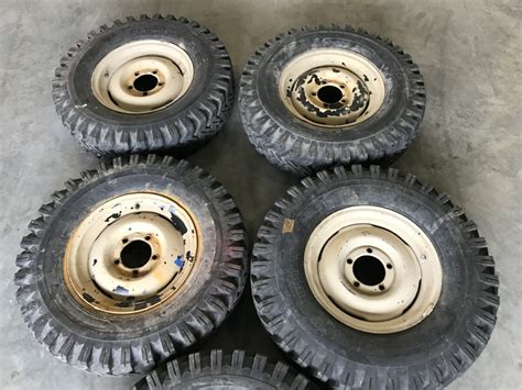 Scout 80 800 16" Wheels 5x5.5" Lug Pattern Jeep CJ Willys - IH Scout