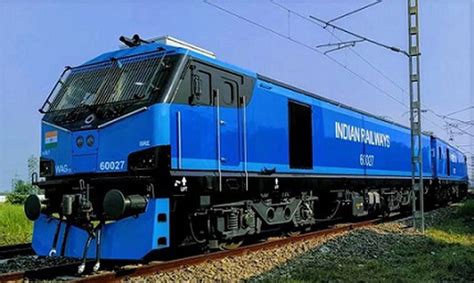 The Indian Railways has operationalised its first 12,000 hp electric locomotive manufactured ...