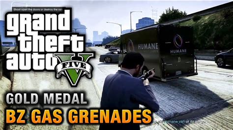 GTA 5 - Mission #15 - BZ Gas Grenades [100% Gold Medal Walkthrough ...