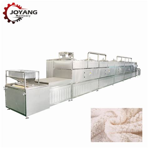 Tunnel Type Conveyor Belt Microwave Textiles Dyes Dryer Drying Machine - China Linen Drying ...