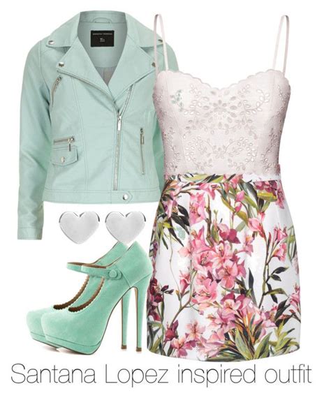 Santana Lopez inspired outfit/ Glee | Outfit inspirations, Glee fashion ...