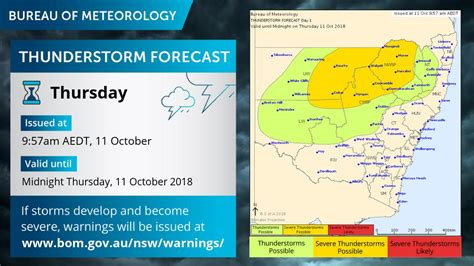 Bureau of Meteorology, New South Wales on Twitter: "Wet conditions will ...