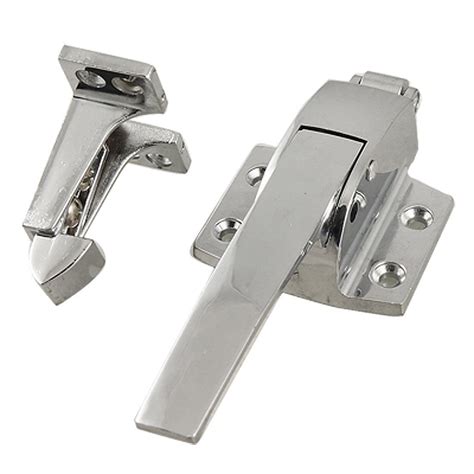 Stainless Steel Spring Loaded Walk In Freezer Cooler Door Handle Latch DT