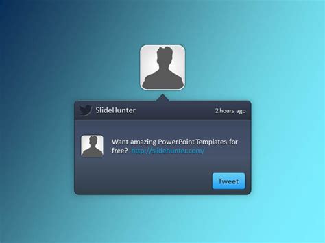 Free Twitter PowerPoint Template
