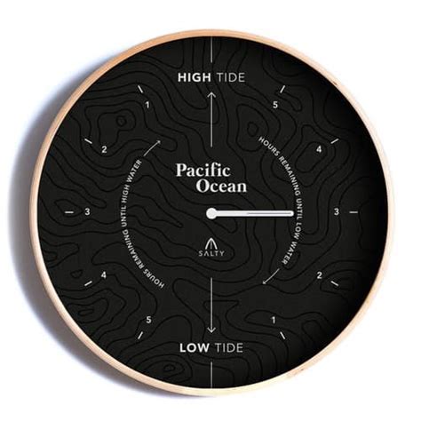 Pacific Coast Tide Clock - Kai Lenny Edition in 2022 | Tide clock ...