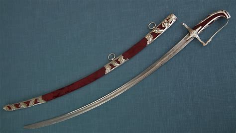 Antique 18th century Silver Mounted Hungarian Aristocrat Hussar Sword ...