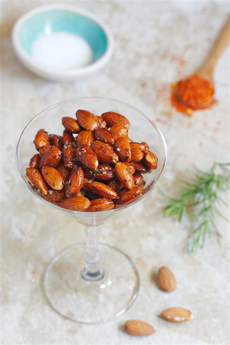 Honey Mustard Roasted Almonds Recipe - Paleo Grubs