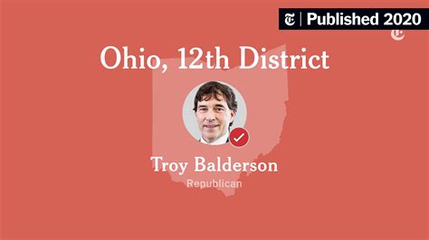 Ohio 12th Congressional District Results: Troy Balderson vs. Alaina ...