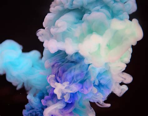 HD wallpaper: Photo of White, Purple, and Blue Smoke, art, artistic ...