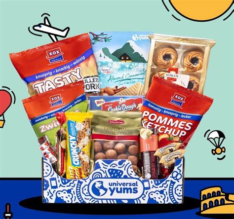 Universal Yums Box (UK): Snacks from a different country every month