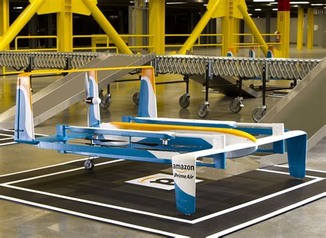 amazon's first 'prime air' drone delivery service in UK was a success