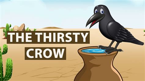 English Moral Stories || Short Stories || The Thirsty Crow - YouTube