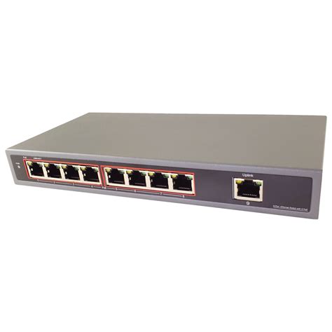 8 Port PoE Switch with 1 x Combo SFP Port | ArmorLogix