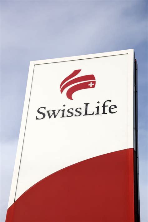 Swiss life insurance editorial image. Image of icon - 182898240