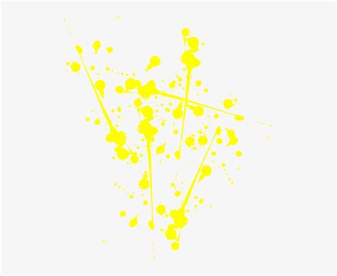 Yellow Paint Splat Clip Art At Clker Com Vector Clip - Yellow Paint Splatter On Black - Free ...