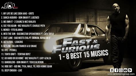 Fast furious 1 8 top 15 best music fast and furious film 720p – Artofit