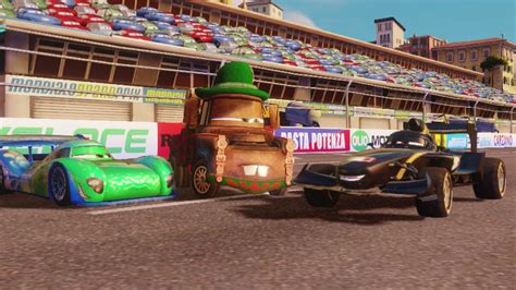 Cars 2 [HD] Gameplay with Hook, Mater, Lightning McQueen, Luigi, Guido ...