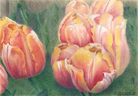 Colored Pencil Landscape Drawing: Online Class - The Flower City Arts ...