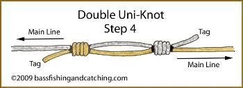 The Double Uni-Knot Is A Great Knot For Joining Lines Of Dissemilar ...