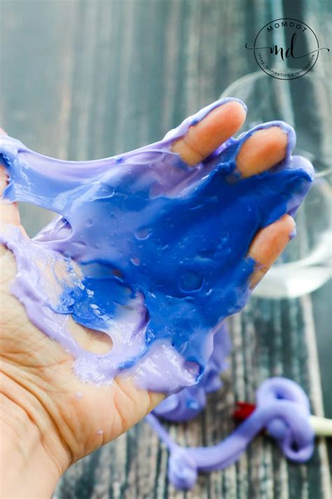 Color Changing Slime Recipe with Thermochromic Pigment