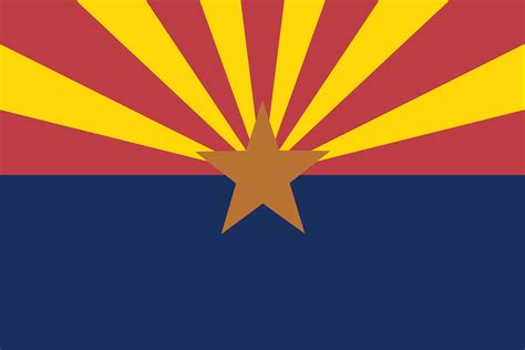 Clipart - Arizona state flag