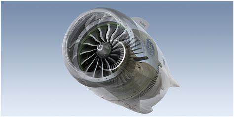 Ge9x Jet Engine 3D Model - TurboSquid 1485255