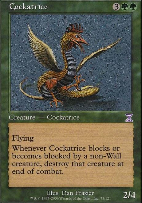 Cockatrice (TSB MTG Card)