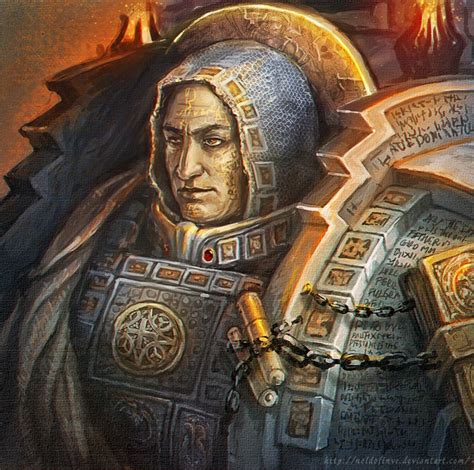 Lorgar Aurelian by Noldofinve on deviantART | Warhammer 40k artwork, Warhammer 40k rpg, Warhammer