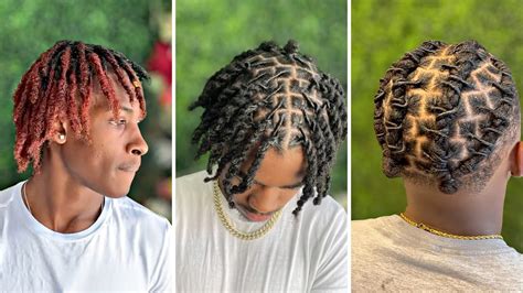 11 Loc Styles For Men | Retwists x Instant Locs By Kaitlyn - YouTube