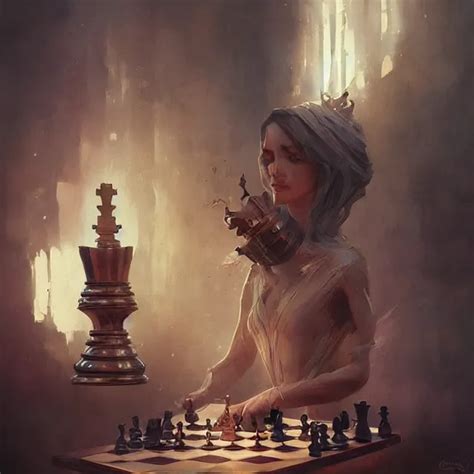 a painting of a queen in a chess board by greg | Stable Diffusion | OpenArt