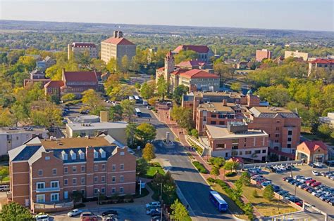 University Of Kansas Campus Aerial