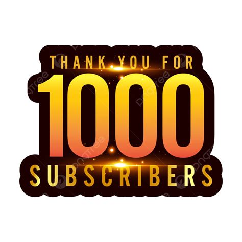 1000 Subscribers Celebration Greeting Banner With Luxury Design Vector, Subscribers, 1k, Luxury ...