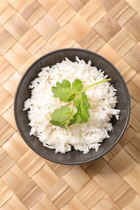 Bowl of rice stock photo. Image of diet, bowl, grain - 124340022