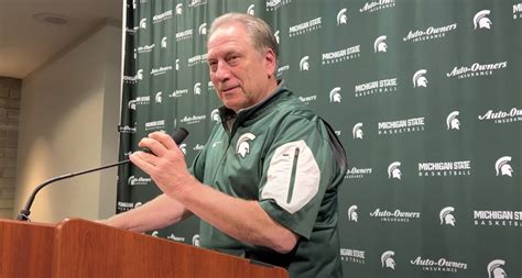 Michigan State's Tom Izzo pleased with progress, wants more