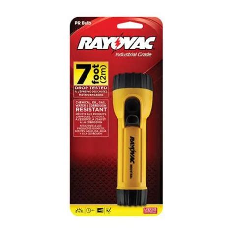 Rayovac® IN2 Industrial Flashlight With Ring Hange Polypropylene