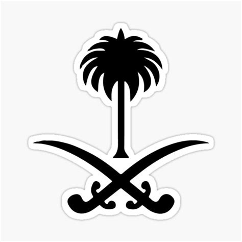 "Saudi Arabia (KSA) | رمز السعودية" Sticker for Sale by RMB98 | Redbubble