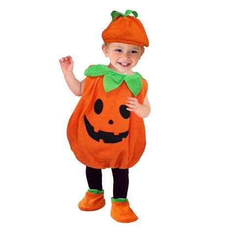 Halloween Costumes Toddler Baby Pumpkin Costume Cosplay for Baby Girl Boy Fancy Dress | Baby ...