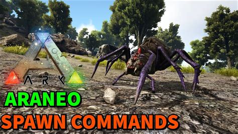 Ark Araneo SPAWN commands - YouTube