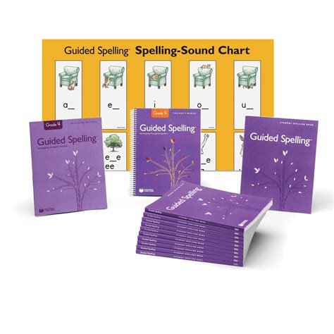 Guided Spelling Classroom Package, Grade 4 - Collaborative Classroom