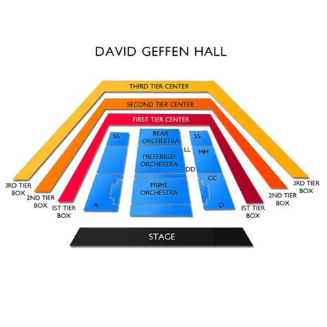 David Geffen Hall Seating Chart | Vivid Seats