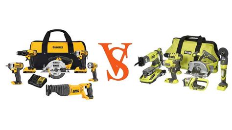 Ryobi vs dewalt : Cordless Drill and Impact Driver and Miter Saw Comparison - Powertoollab