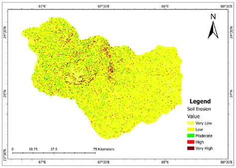 Soil erosion probability map. | Download Scientific Diagram