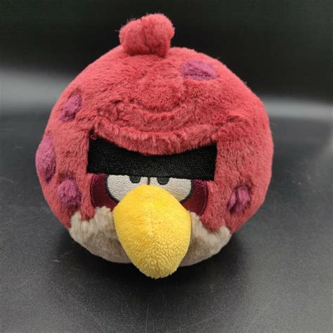 Angry Birds Plush Terence Red Bird Stuffed Animal Toy 5" Big Brother NO SOUND | eBay