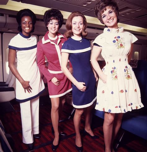 Airlines Past & Present: American Airlines Vintage 1970's Stewardess ...